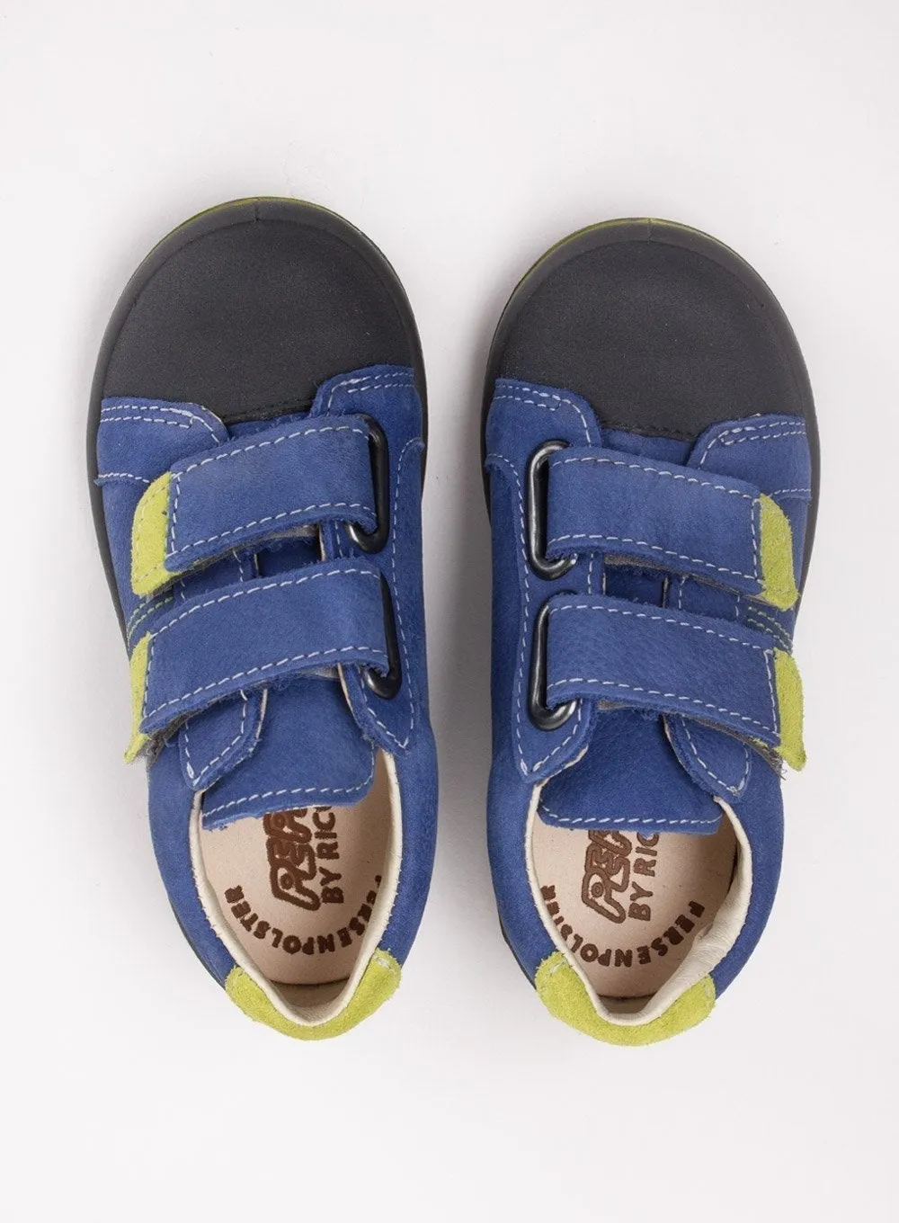 Ricosta Nippy Shoes in Blue/Yellow