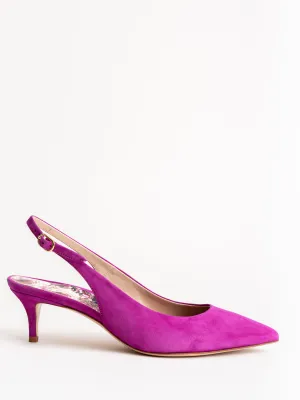 riley suede 45mm heel - orchid