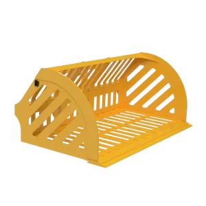 Rockland Snow Basket | Reversible Bolt-On Cutting Edge | Prevents Snow Sticking | For Loaders