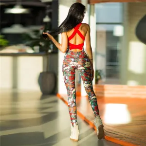 San Francisco - Jumpsuits Floral Printed