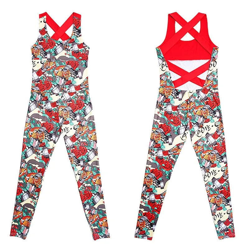 San Francisco - Jumpsuits Floral Printed
