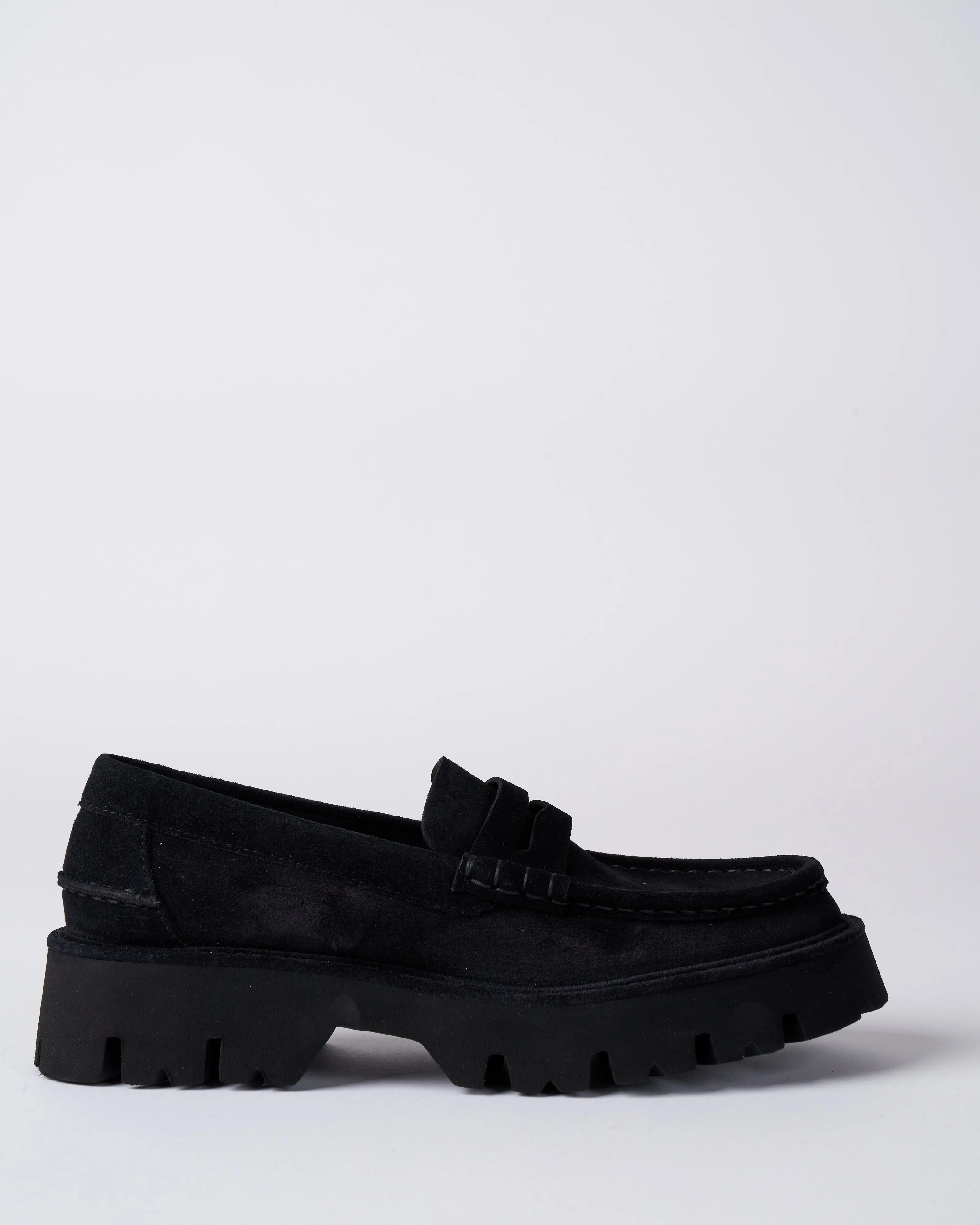 sebas loafer - black velour