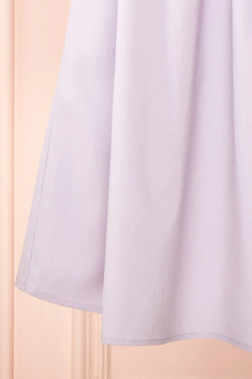Sooyun | Short Lilac Dress w/ Short Sleeves