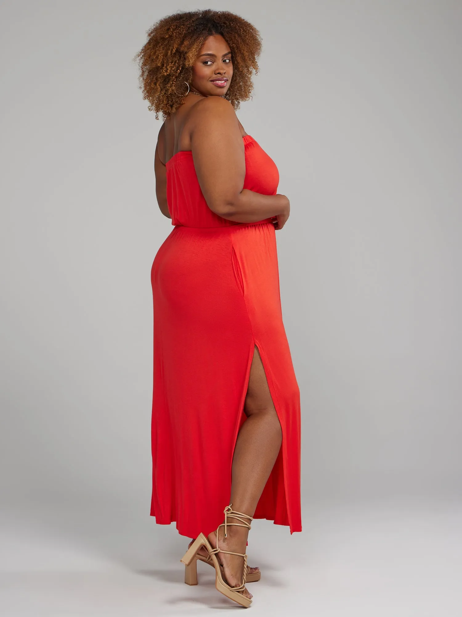The Perfect Strapless Maxi Dress
