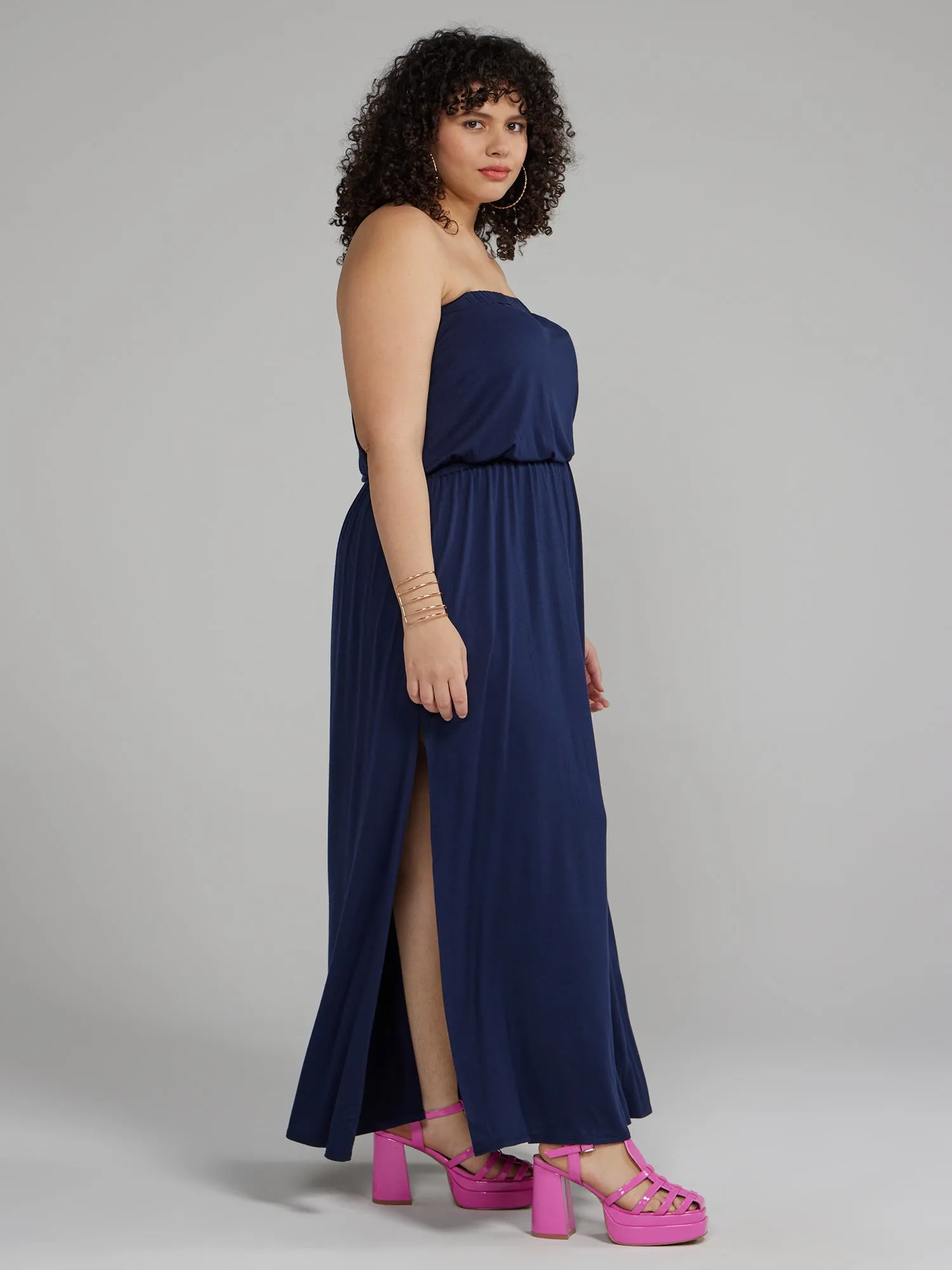 The Perfect Strapless Maxi Dress