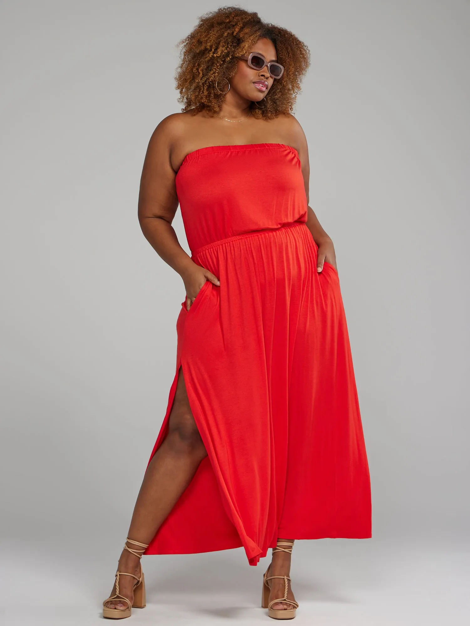 The Perfect Strapless Maxi Dress