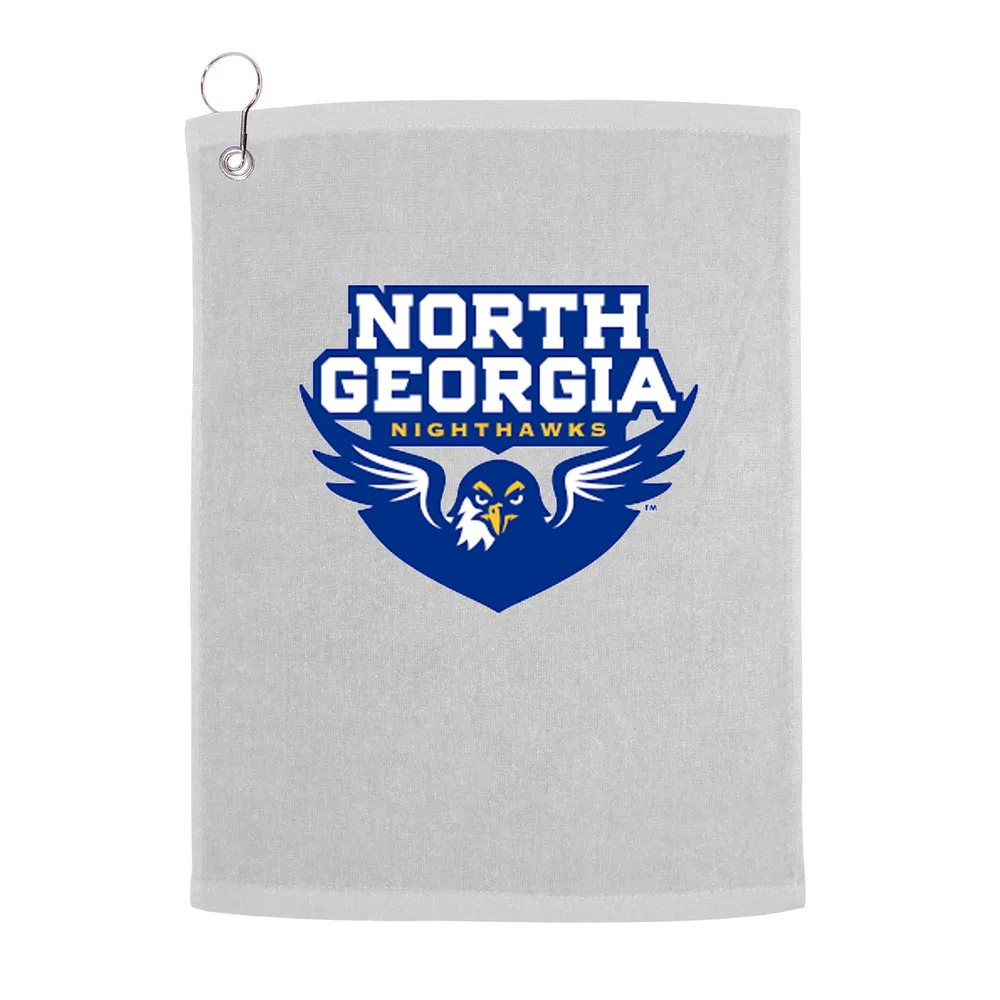 University of North Georgia Nighthawks UNG Golf Towel With Logo and Text
