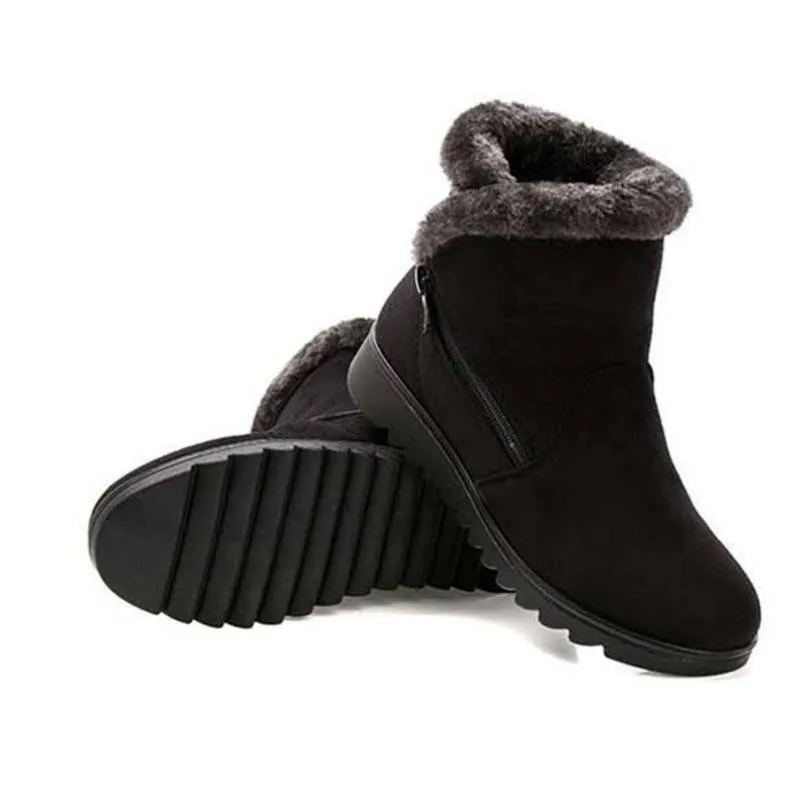 Winter Queen Ankle Plush Boots