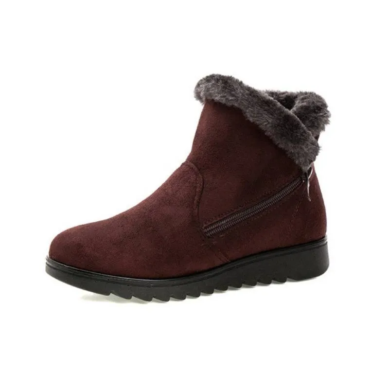Winter Queen Ankle Plush Boots
