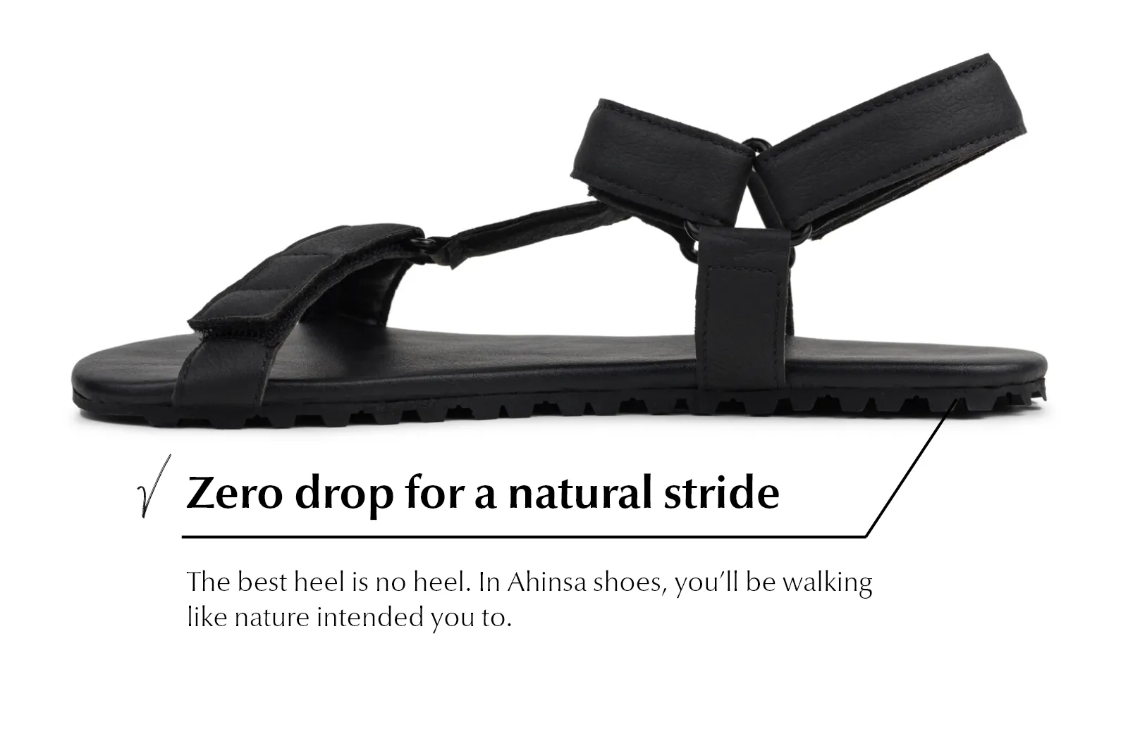 Women's Adventure xWide barefoot trekking sandals