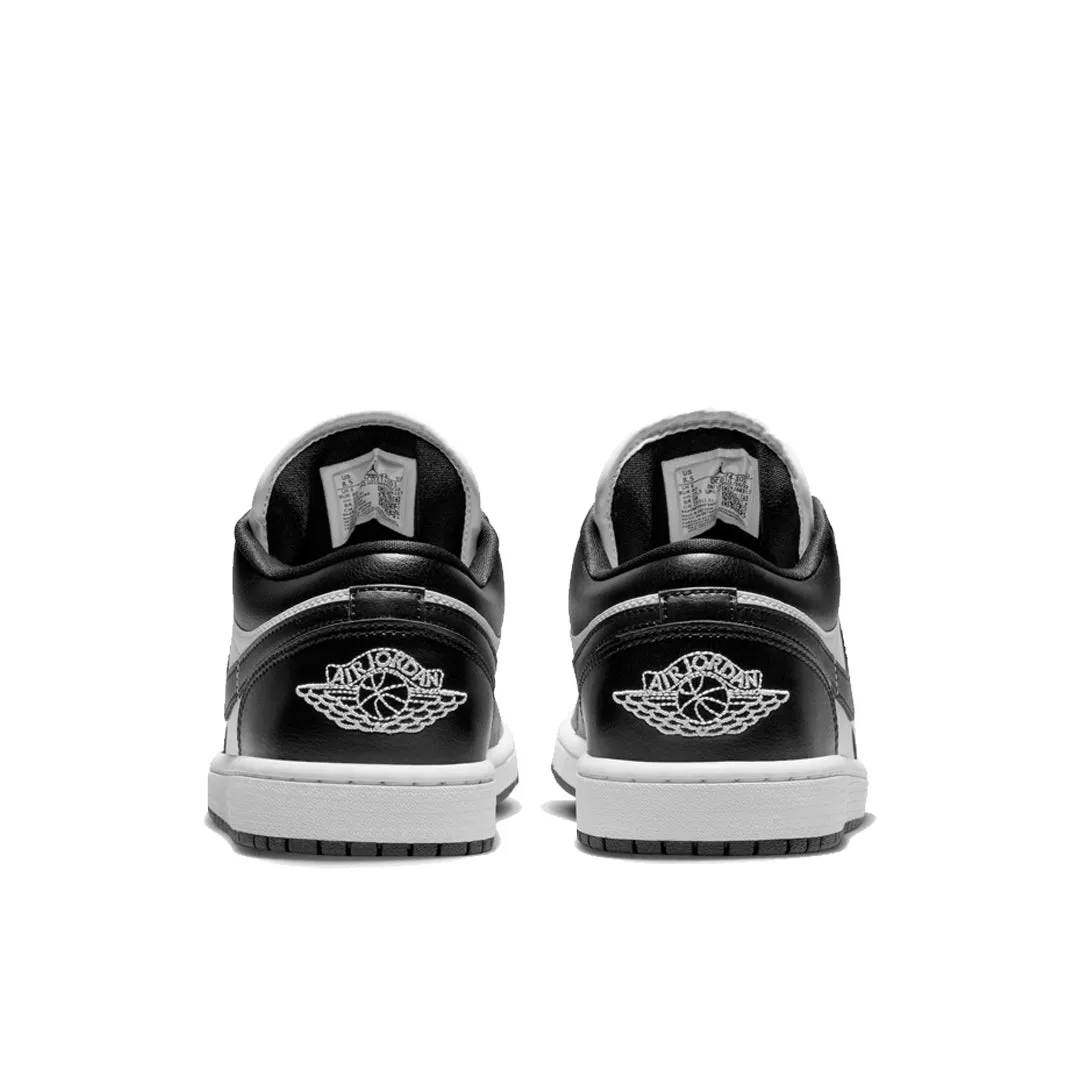 WOMEN'S AIR JORDAN 1 LOW WHITE/BLACK
