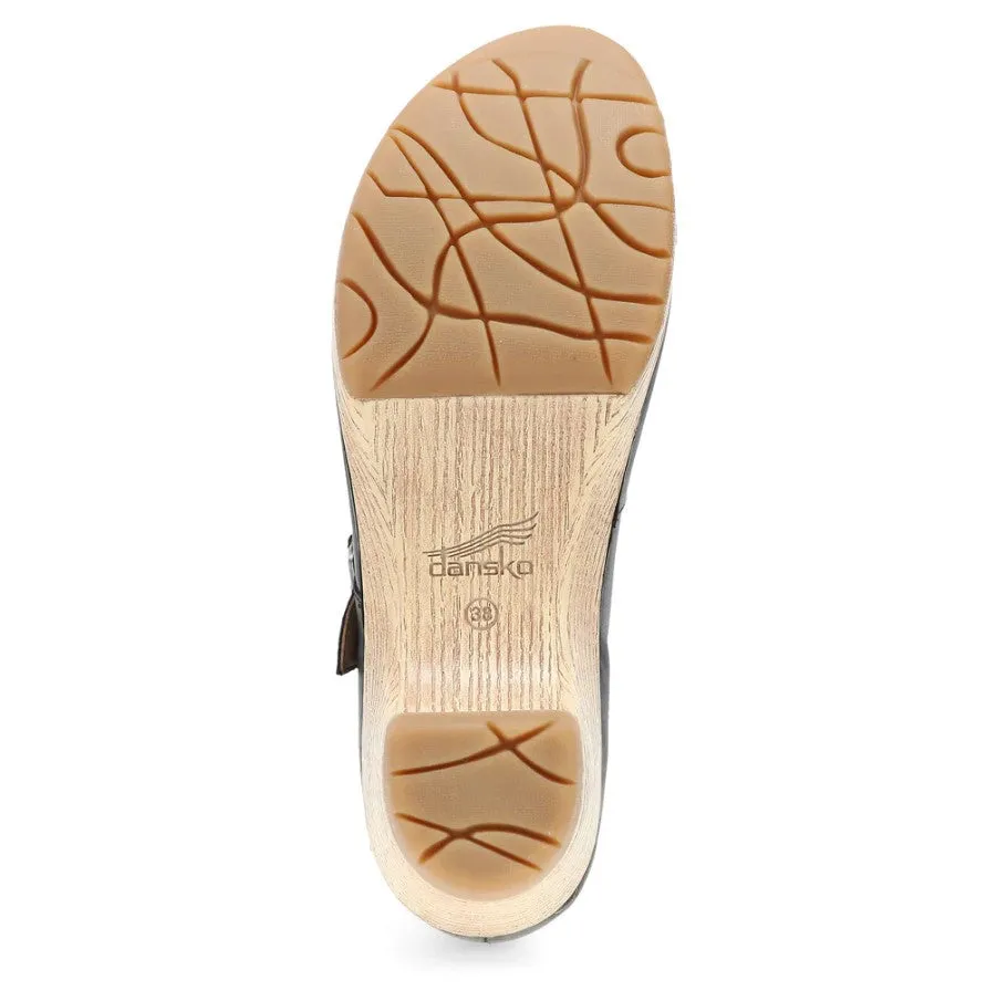 WOMEN'S DANKSO LILAH 2216021400 COLOR:  BLACK OILED PULL UP MARY JANE