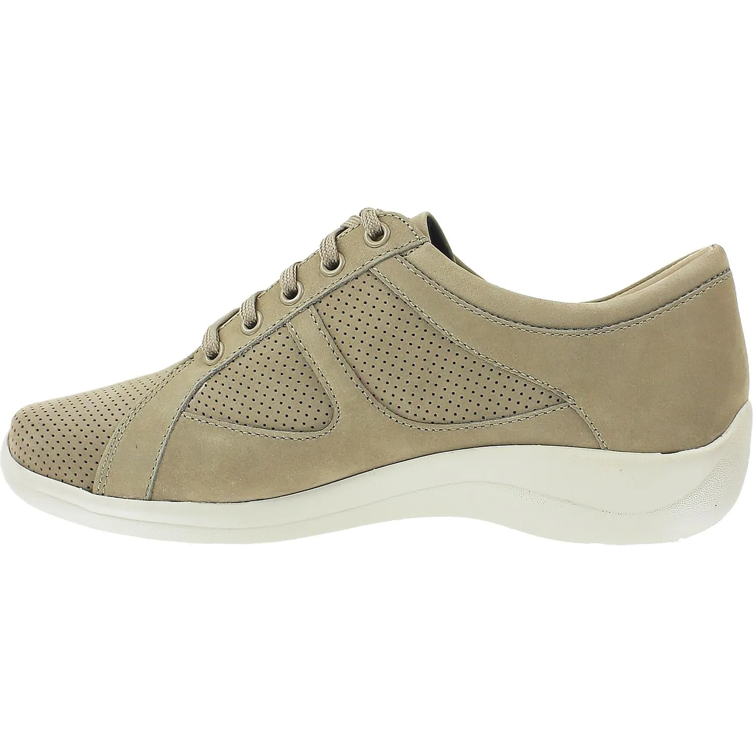 Women's Ziera Jiggle Taupe Perf Nubuck